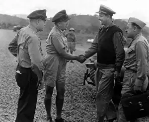 Csu 2012 10: Congressman Lyndon Johnson visiting fighting ?