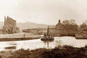 Conisbrough: Conisbrough The Canal Barge early 1900s