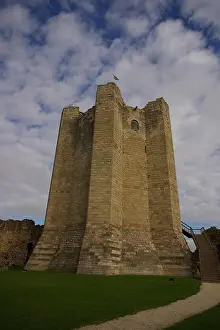 Conisbrough: Conisbrough Castle, near Doncaster, South Yorkshire