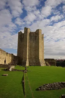 Conisbrough: Conisbrough Castle, near Doncaster, South Yorkshire