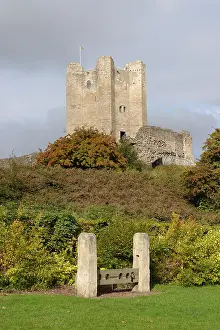 Conisbrough: Conisbrough Castle, near Doncaster, South Yorkshire