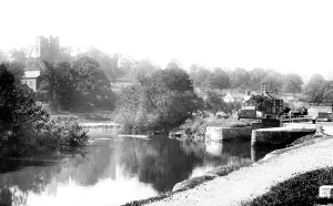 Conisbrough: Conisbrough, the Castle from the River 1895