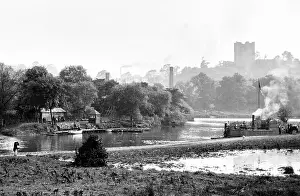 Conisbrough: Conisbrough River Don early 1900s
