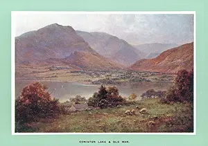 Coniston: Coniston Lake and Old Man