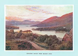 Coniston: Coniston Water from Beacon Crag