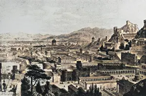 Ephesus: Conjectural recreation of Ephesus, Turkey
