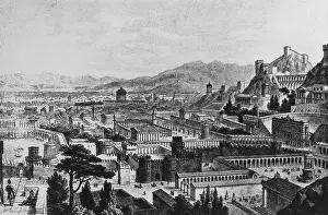 Ephesus: Conjectural recreation of Ephesus, Turkey