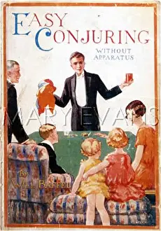 Conjuring: Conjuror performs magic trick