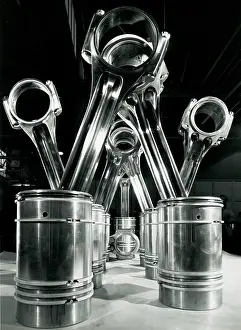Deltic: Connecting rods and pistons - Deltic engine