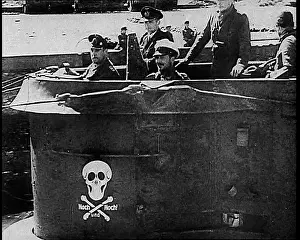 Conning: A Conning Tower of a German U-Boat Returning to Port
