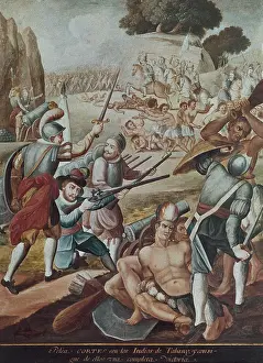 Tabasco: Conquest of Mexico: Hernando Cortes fight with the