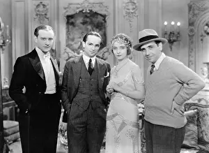 Lillian: Conrad Nagel, Frederick Kohner, Lillian Gish and Paul Ludwig