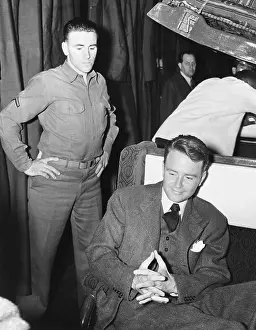 Ayers: Conscientious objector, actor Lew Ayers, enroute