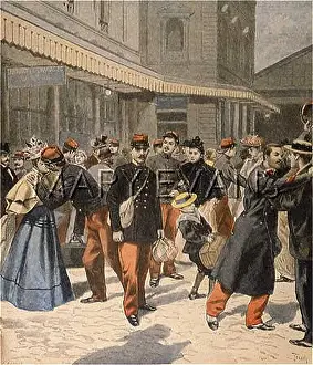 Farewells: CONSCRIPTS AT BARRACKS