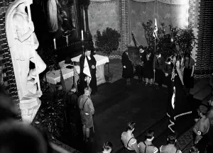 Consecration: Consecration of a banner