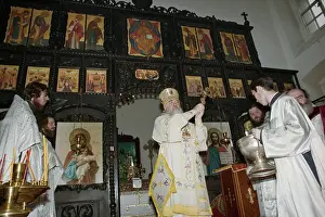 Iconostasis: Consecration of Dormition Church