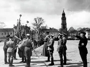 Curt: Consecration of the flag by the DAF in Potsdam, 1939