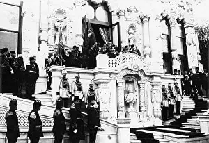 Palast: Consecration of the flag in Istanbul, 1916