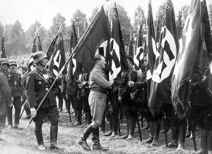 Hitlers: Consecration of flag, Reich Party Congress, Nuremberg