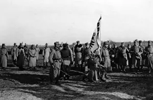 Tirol: Consecration of the flag of the Tirolese imperial riflemen
