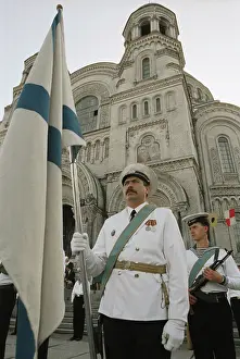 Consecration: Consecration of St. Andrew's flags