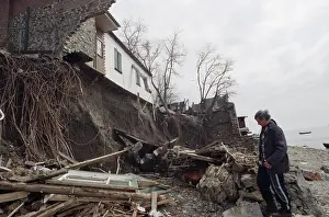 Affected: Consequences of hurricane in Taganrog