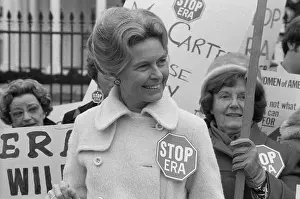 Conservatism: Conservative activist Phyllis Schafly wearing ?