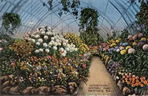 Milwaukee: Conservatory, Mitchell Park, Milwaukee, Wisconsin, USA