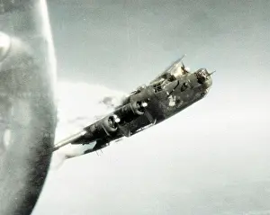 B24j: Consolidated B-24J Little Warrior about to explode, 2?