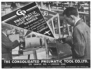 Riveting: Consolidated Pneumatic Riveting Tools 1939