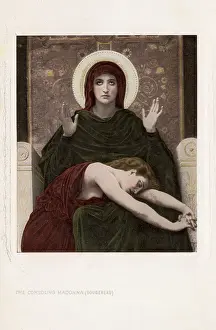 Drooping: Consoling Madonna by Bouguereau