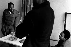 Berea: Constable Sibanyoni questions Berea flat dwellers after