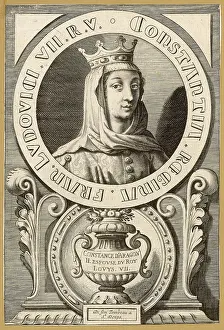Jeune: CONSTANCE D'ARAGON, QUEEN