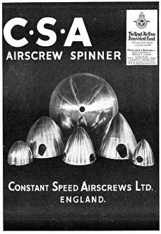 Airscrews: Constant Speed Airscrews: Propeller Spinners
