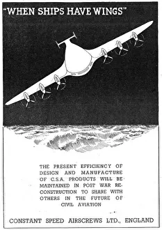 Airscrews: Constant Speed Airscrews: Propeller Spinners