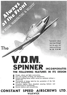 Airscrews: Constant Speed Airscrews: VDM Propeller Spinners