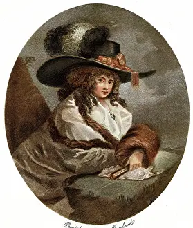 1780s: Constantia, after a painting by George Morland