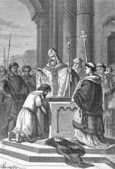 Baptised: CONSTANTINE BAPTISED