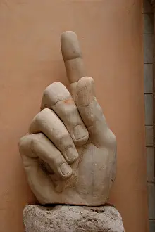 Prisma Archivo Fotografico, S.l.: Constantine I, The Great (272-337). Roman Emperor. Hand of C