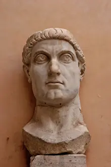 Prisma Archivo Fotografico, S.l.: Constantine I, The Great (272-337). Roman Emperor. Head of C