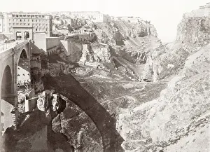 Ravine: Constantine - Rhumel river ravine, Algeria