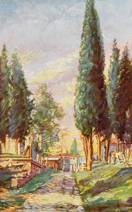 Ayyub: Constantinople - Cemetery at Eyoub