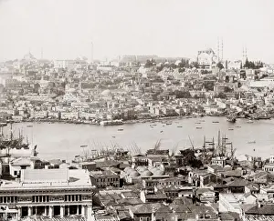Bosphorus: Constantinople (Istanbul), Bosphorus, Turkey, c.1890's