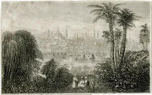 Bosphorus: Constantinople (Istanbul) - Turkey - Eastern Fantasy scene