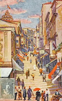 Pera: Constantinople - Pera - Grand Street