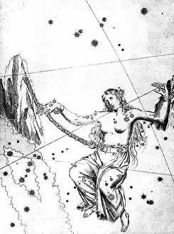 Constellation: Constellation of Andromeda from Johannes Bayer