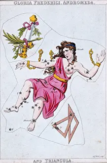 Constellation: Constellation of Andromeda, showing Andromeda
