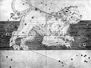 Constellation: Constellation of Leo from Johannes Bayer Uranometria