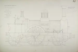 Lind: Constructed drawing of Jenny Lind