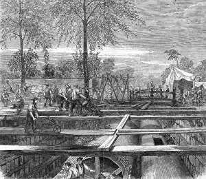 Sewers: Constructing Sewers at New Cross 1861